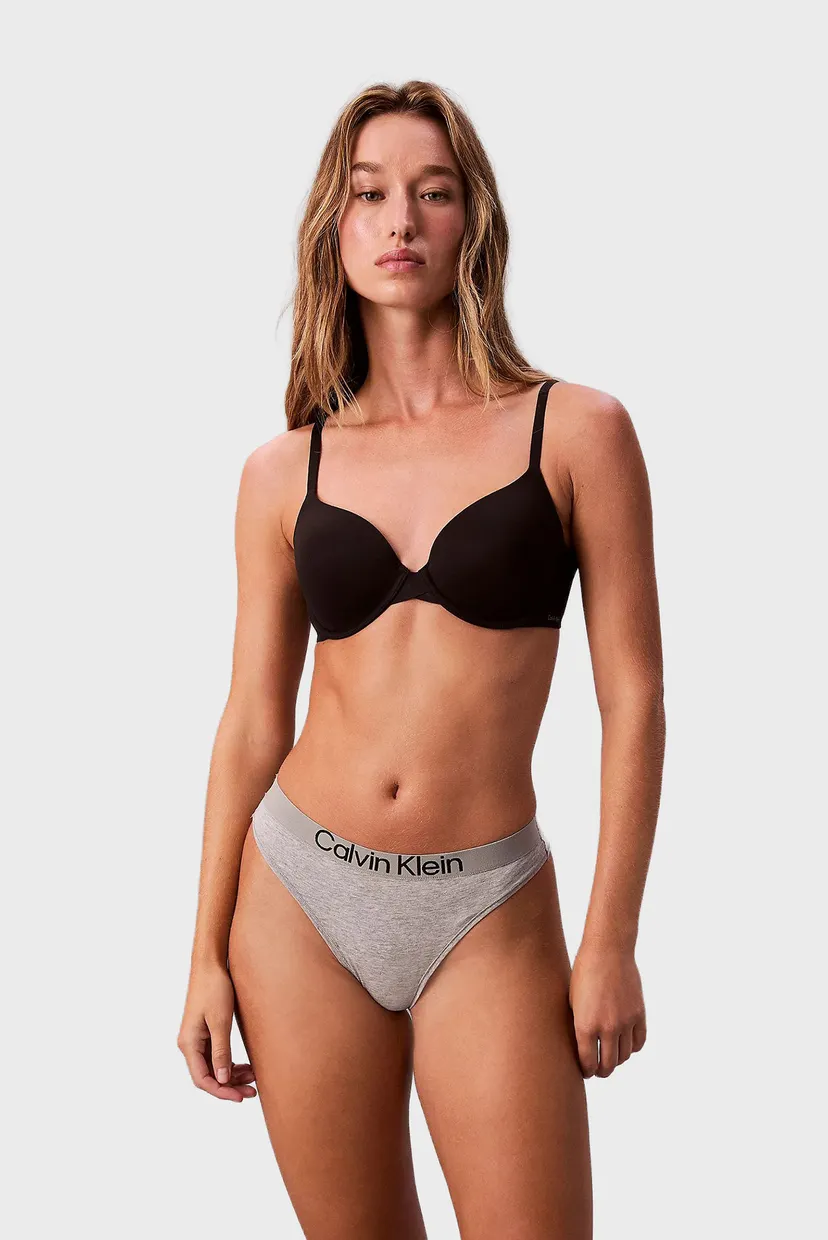 Жіночі сірі трусики THONG 5