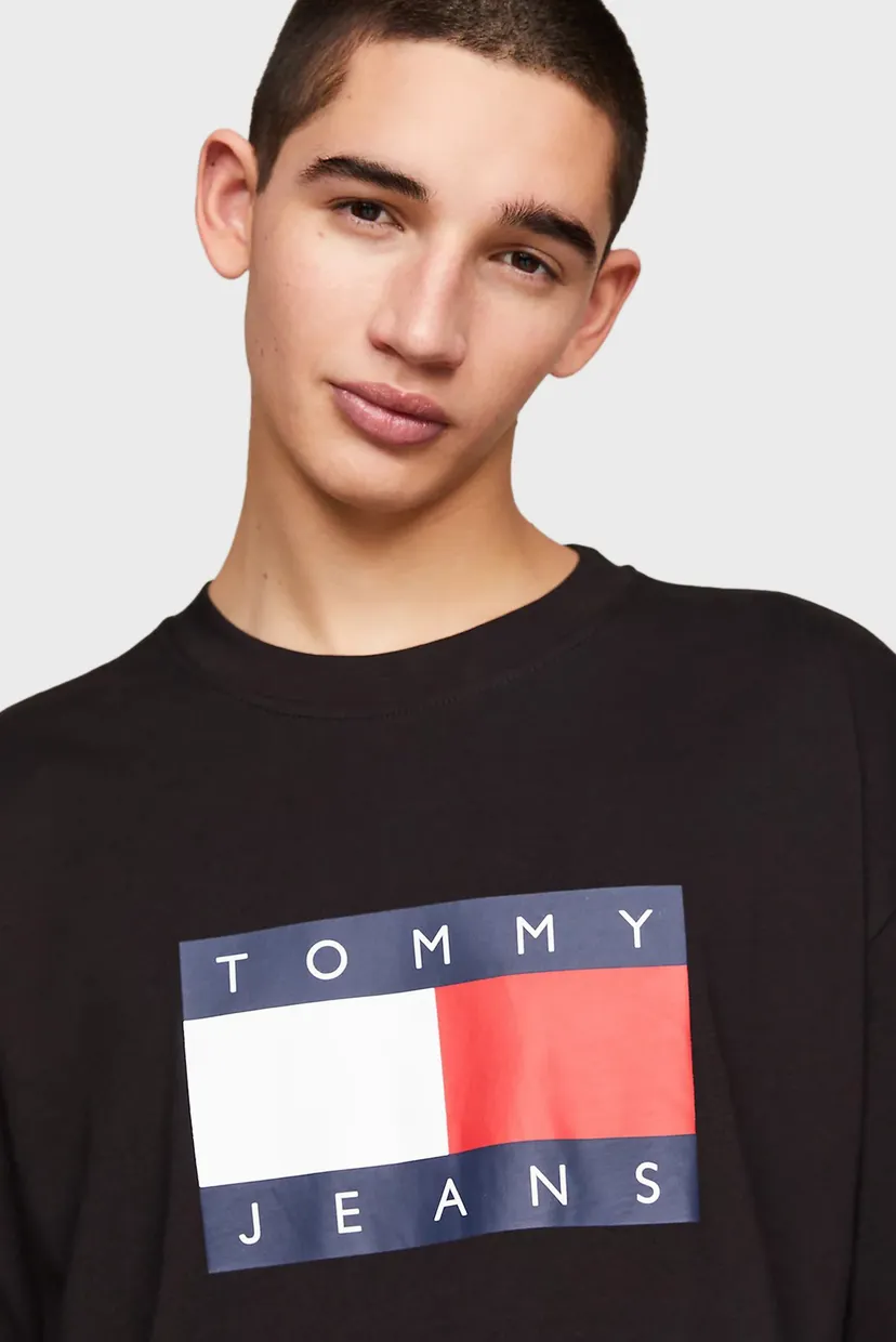 Чоловіча чорна футболка TJM SKATE FLAG TEE 4