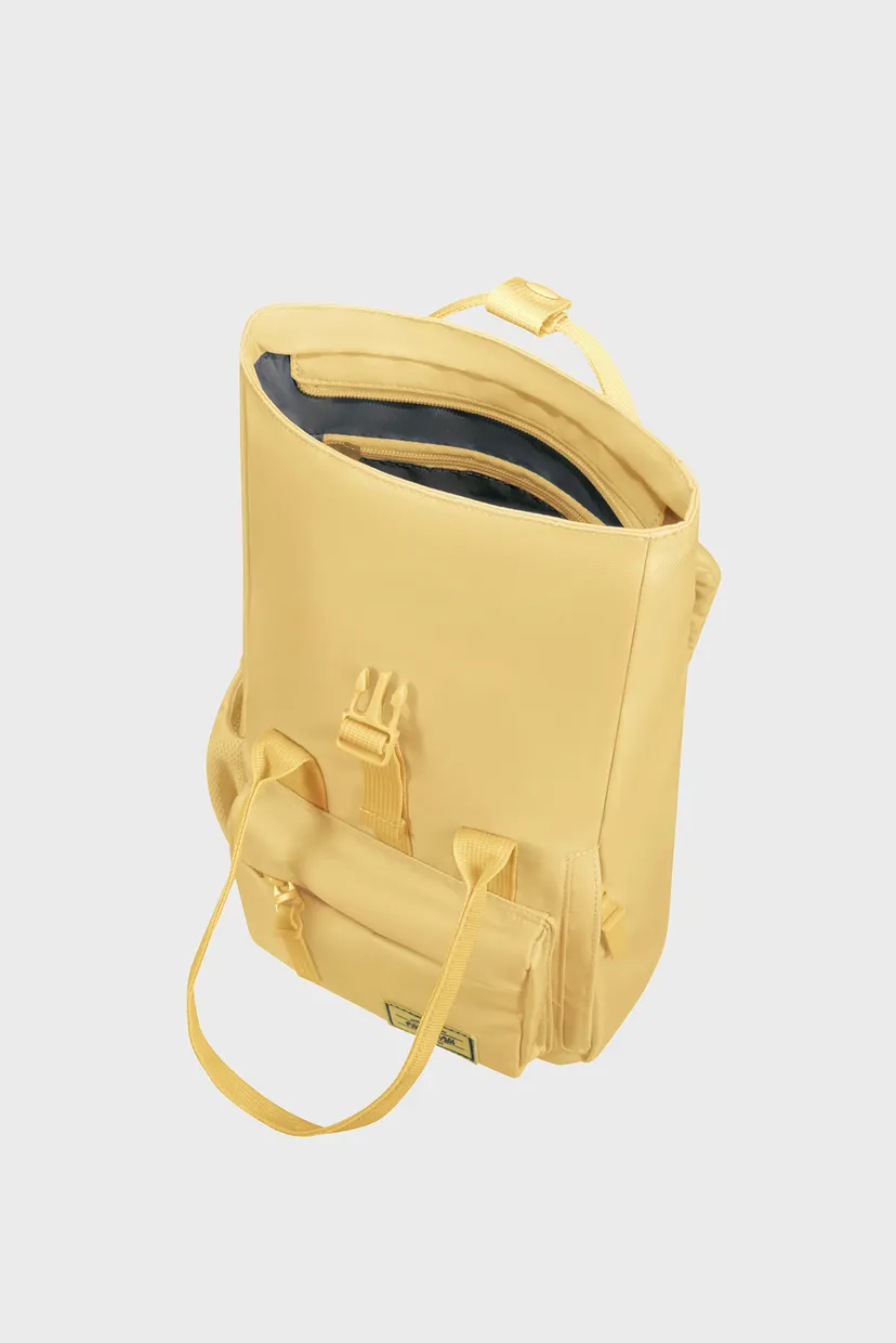 Жіночий жовтий рюкзак URBAN GROOVE PASTEL YELLOW 5
