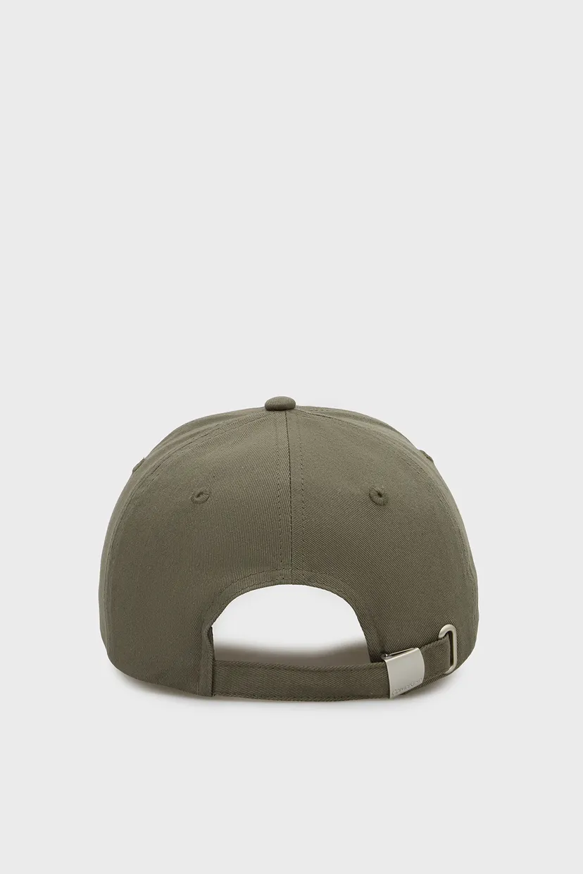 Мужская зеленая кепка MONOLOGO EMBROIDERY CAP 3