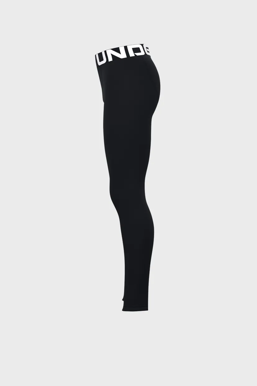 Детские черные термобрюки UA CG Armour Leggings 5