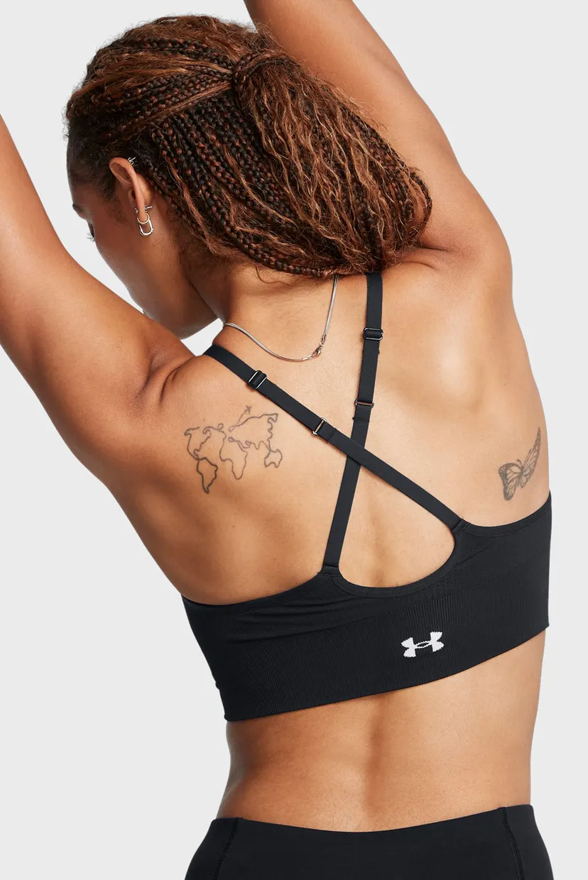 Женский черный топ Vanish Seamless Low Bra 7