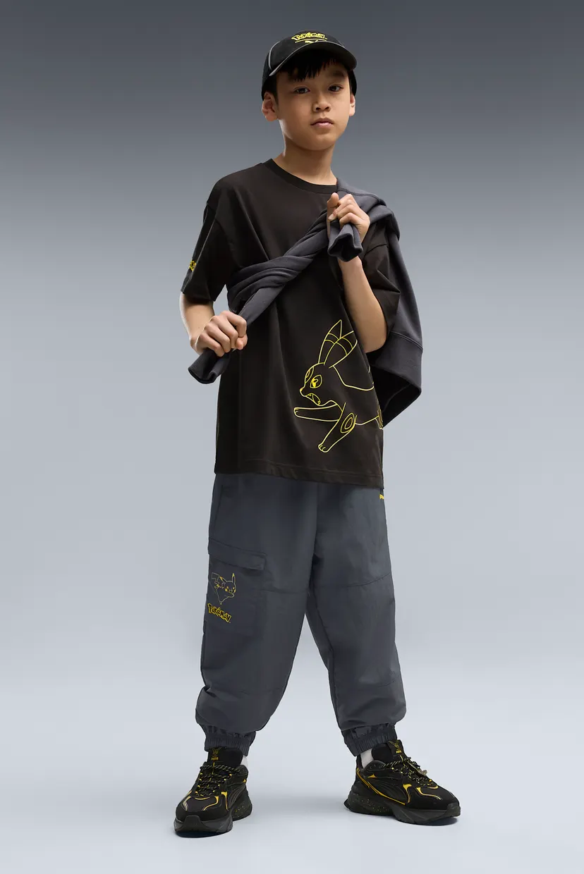 Дитячі чорні кросівки PUMA x POKÉMON Fade Umbreon Sneakers Youth 7