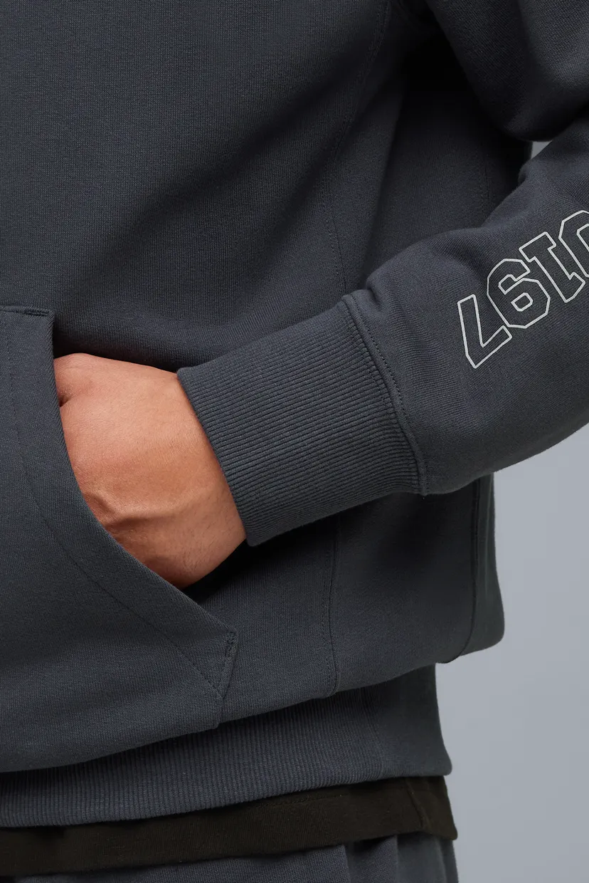 Чоловіче темно-сіре худі PUMA x POKÉMON Relaxed Graphic Hoodie Men 5