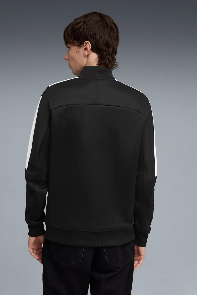Мужская черная спортивная кофта Scuderia Ferrari MT7 Track Jacket Men 3