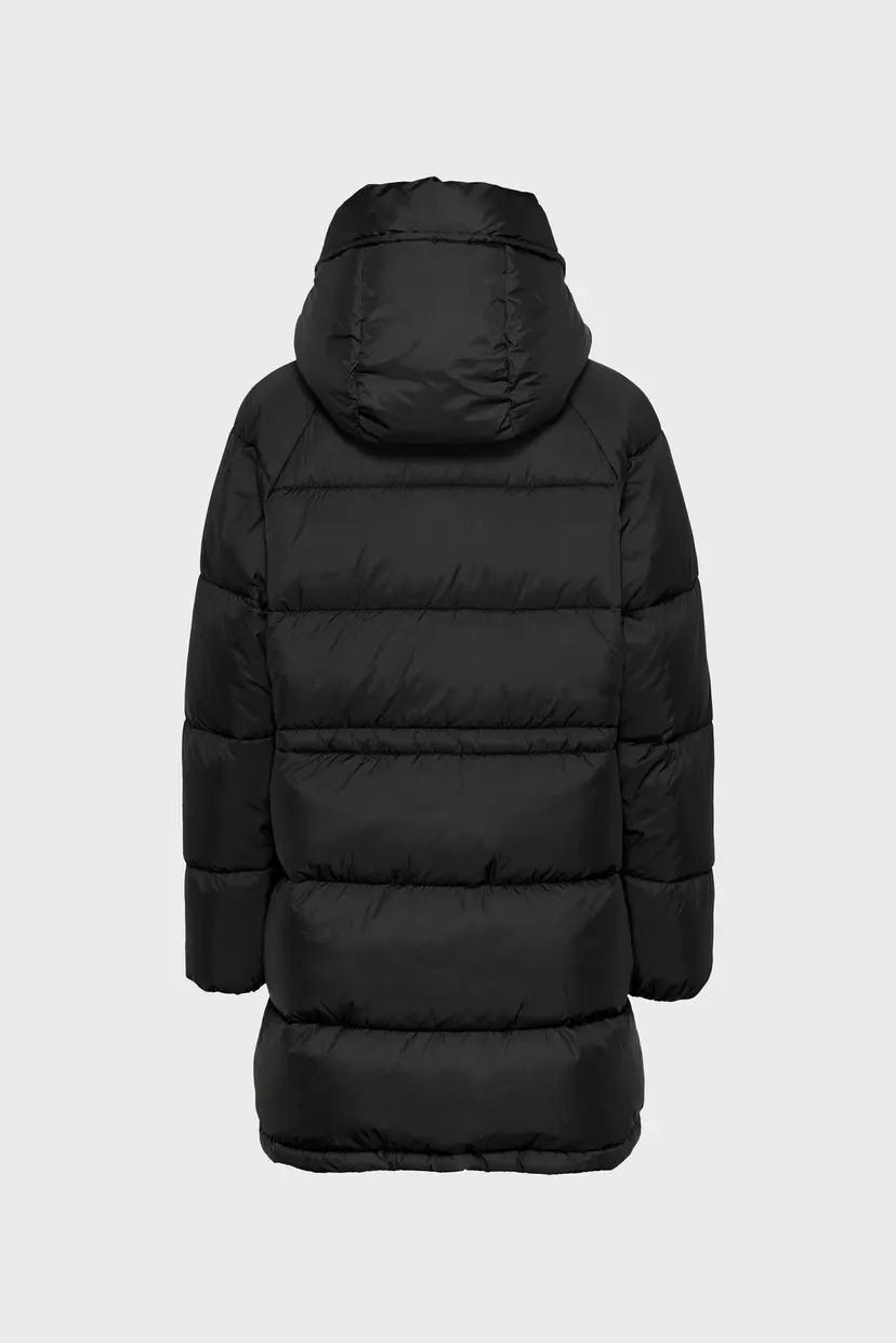 Жіноча чорна куртка TJW MIDI VAIL PUFFER 6