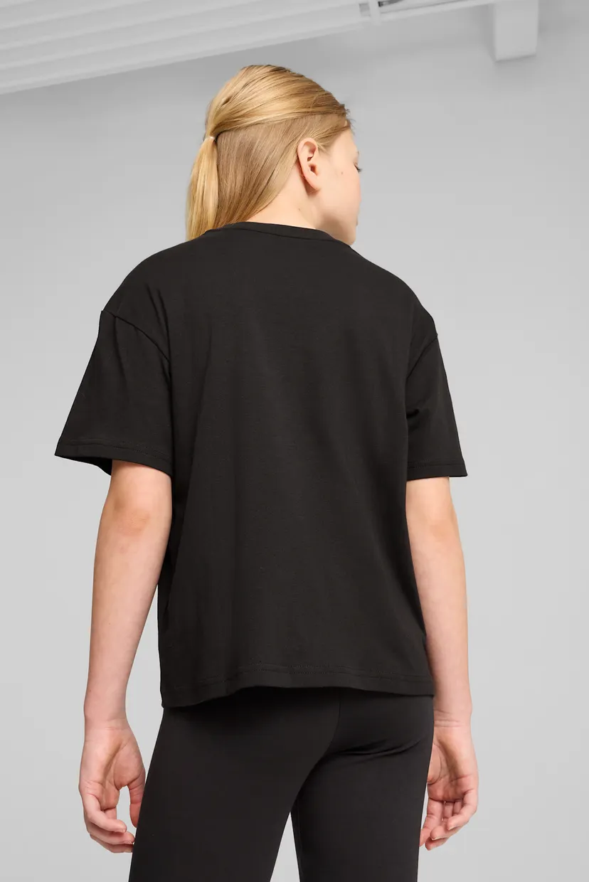 Дитяча чорна футболка Essentials Boxy Tee Youth 3