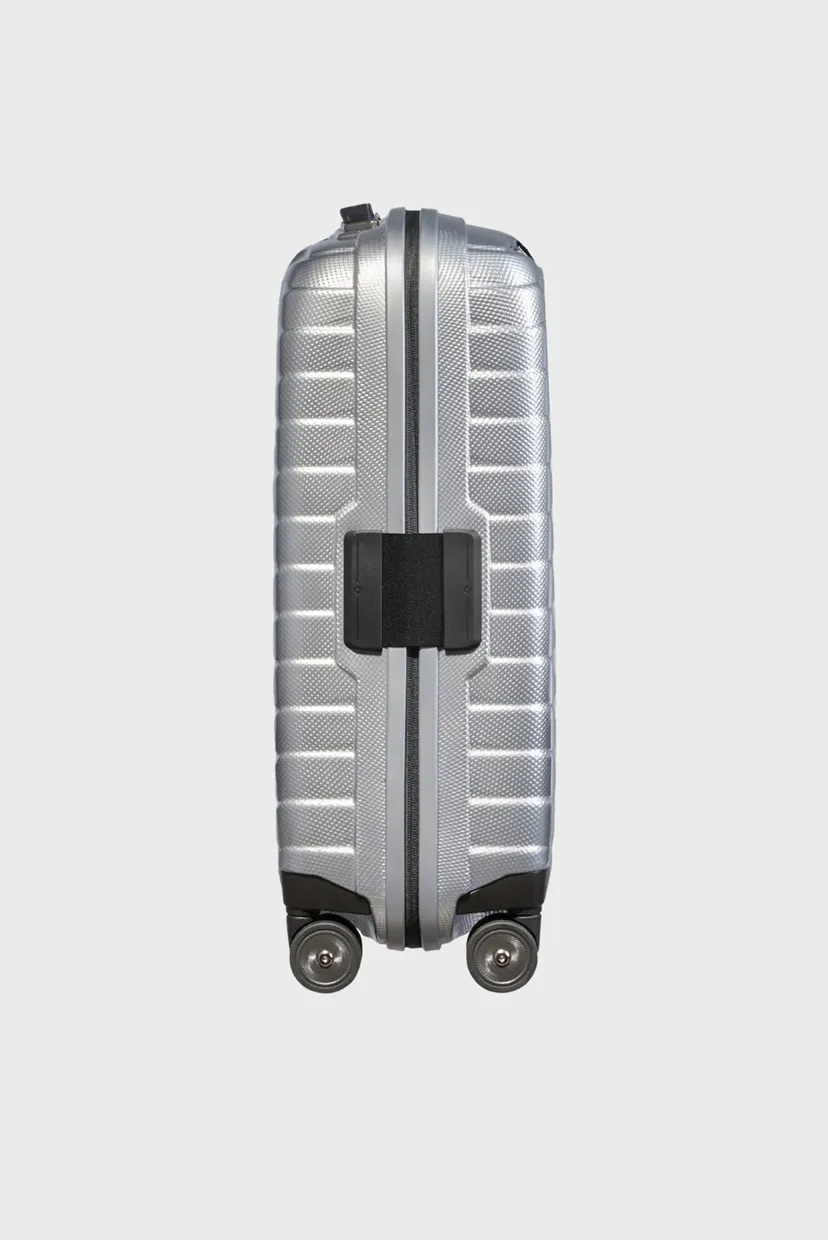 Сіра валіза 55 см PROXIS SILVER 3