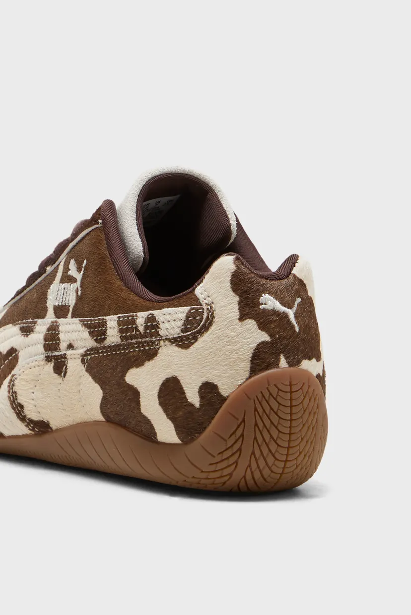 Жіночі коричневі кросівки Speedcat Cow Print Sneakers Women 5