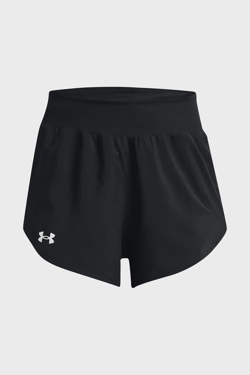 Женские черные шорты UA Fly By Elite HI SHORT 6