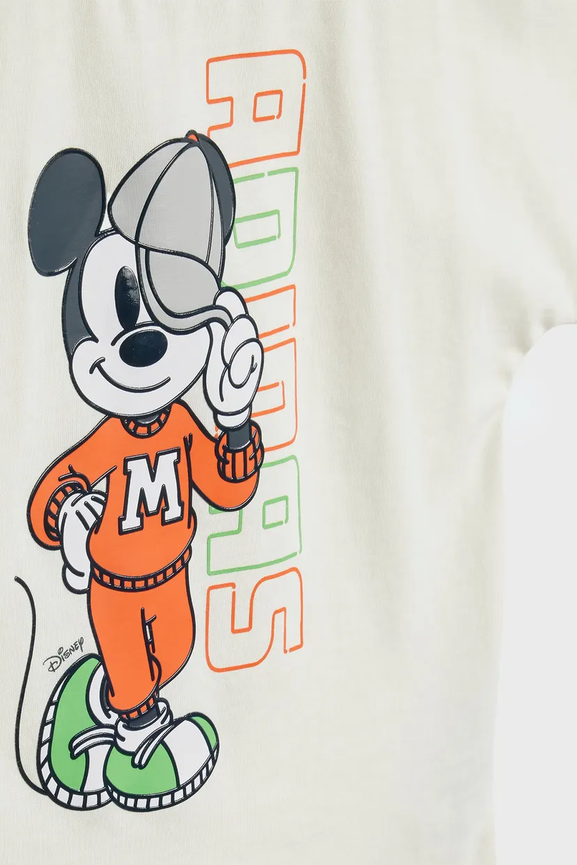 Детская белая футболка Disney Mickey Mouse Kids 4