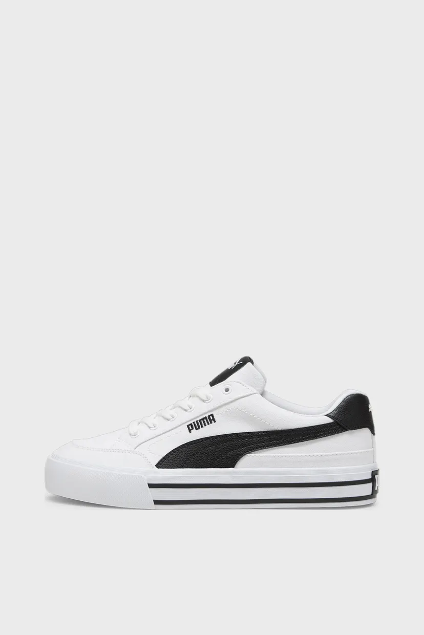 Белые кеды Court Classic Vulcanised Formstrip Unisex Sneakers 3