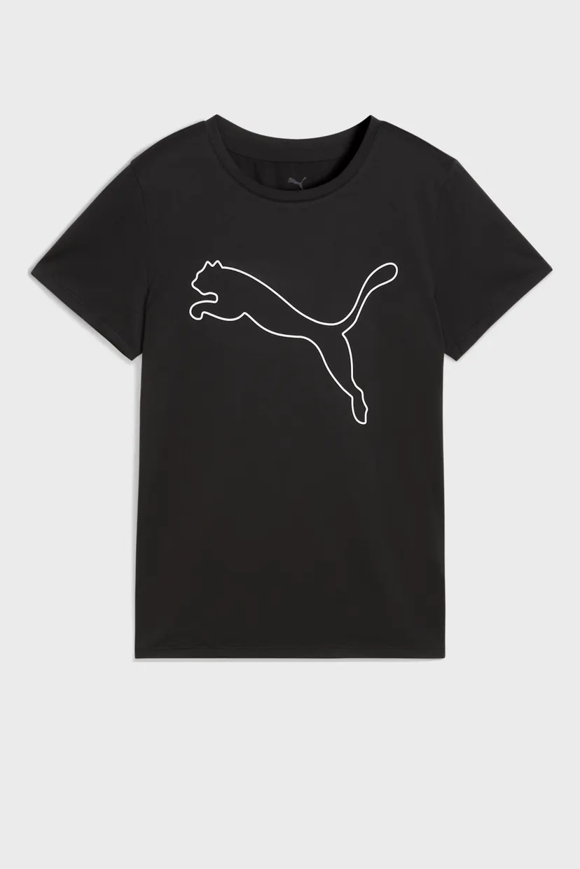Жіноча чорна футболка TAD ESSENTIALS Logo Tee Women 4
