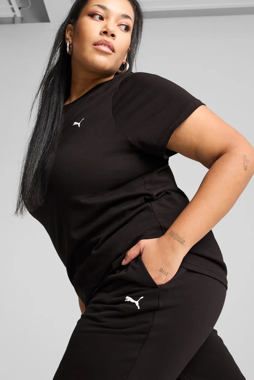 Женские черные спортивные брюки Essentials Sweatpants Women 4