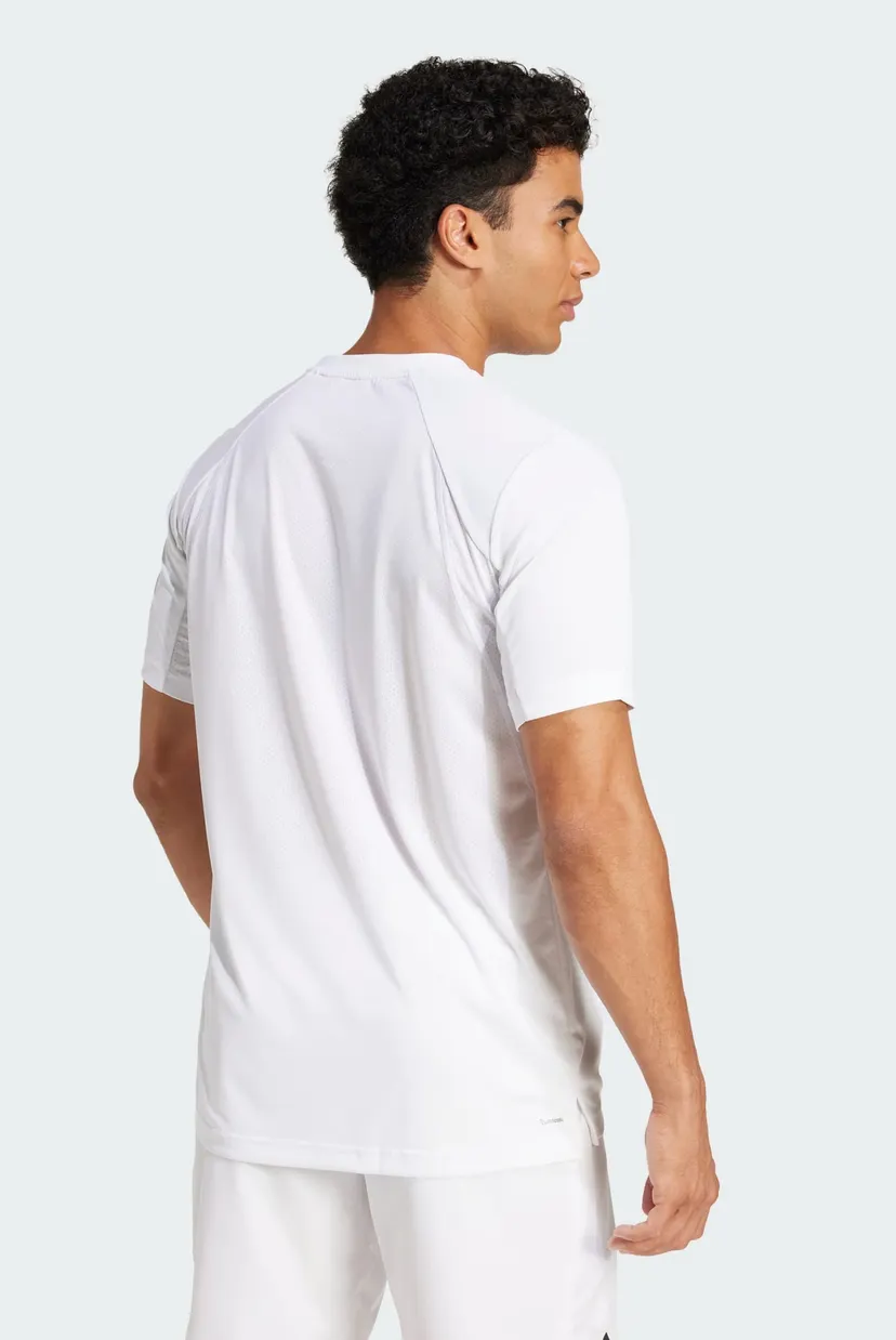 Мужская белая футболка Club Tennis Climacool 3