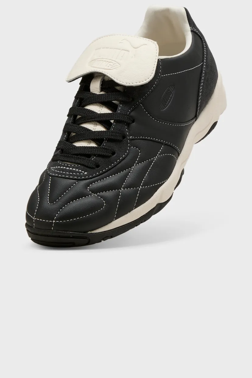 Черные кожаные кроссовки KING Indoor Icons Sneakers Unisex 6