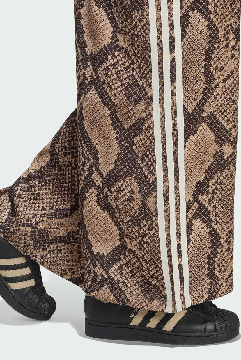 Женские спортивные брюки с узором SATIN SNAKE PRINT WIDE LEG 5