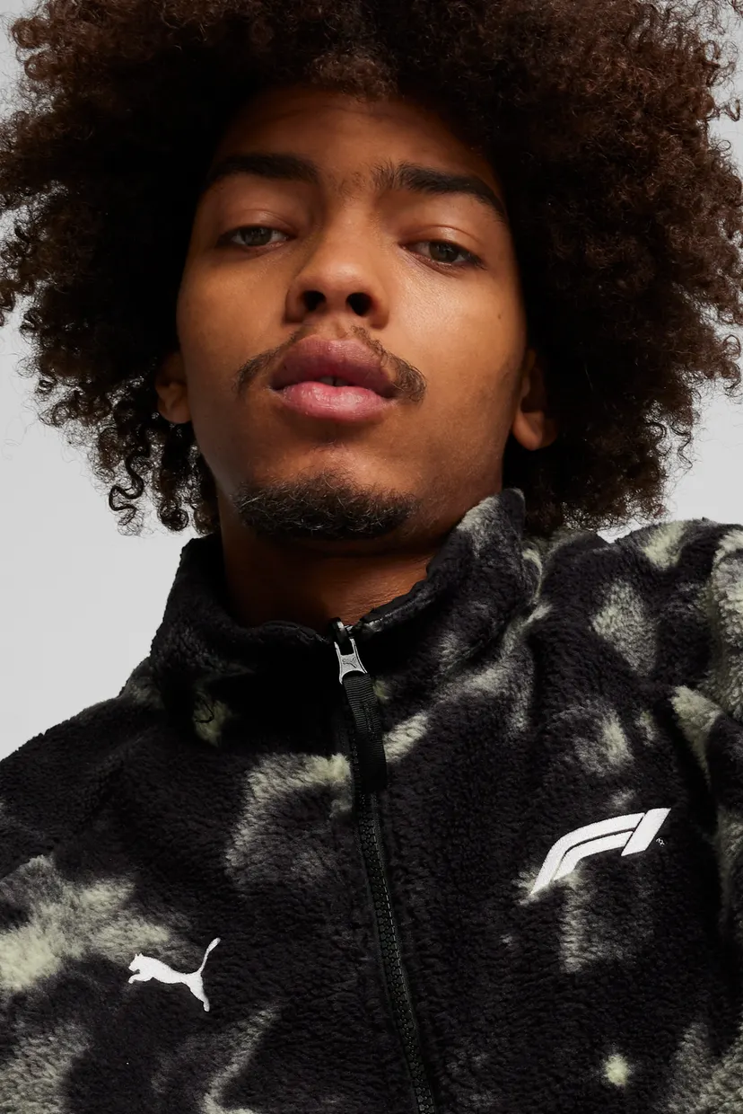 Мужская черная двухсторонняя куртка F1® Statement Reversible Puffer Jacket Men 4