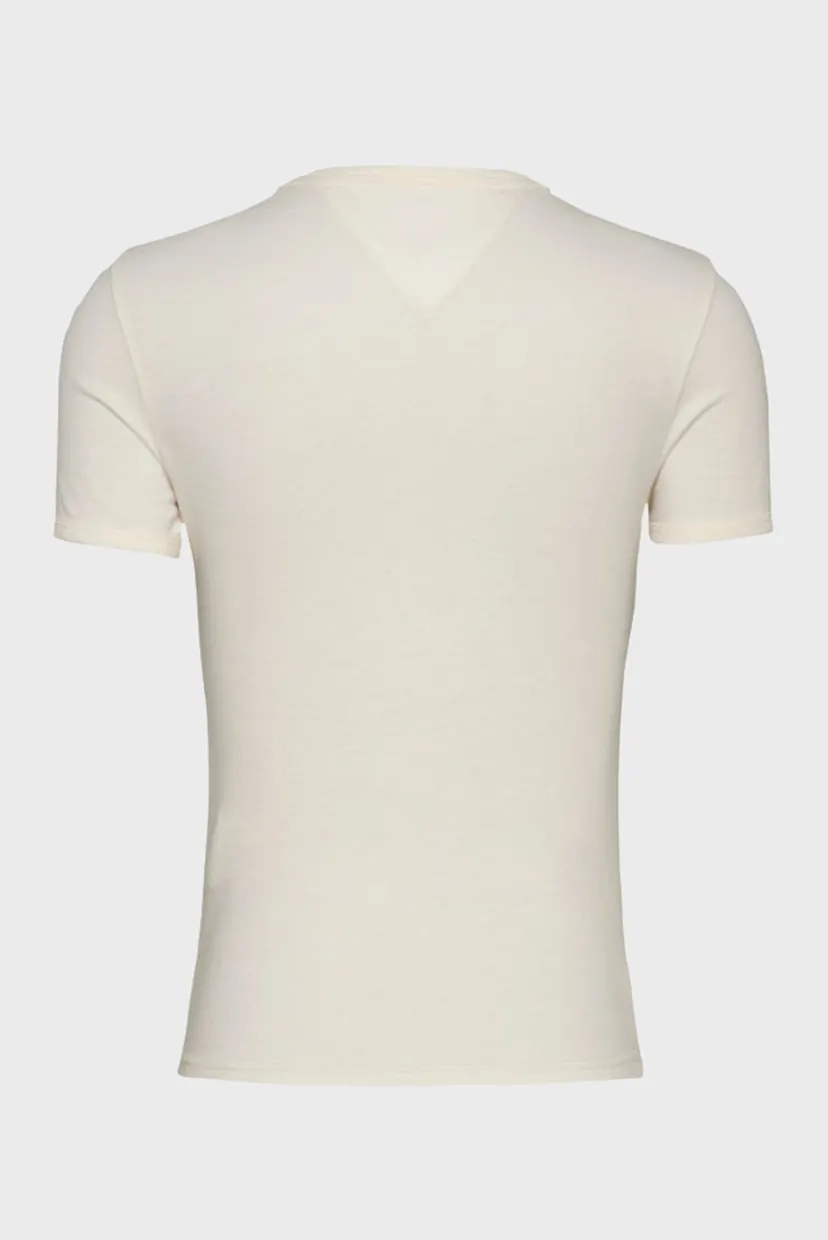 Женская белая футболка TJW SLIM CREST NYC RINGER 7