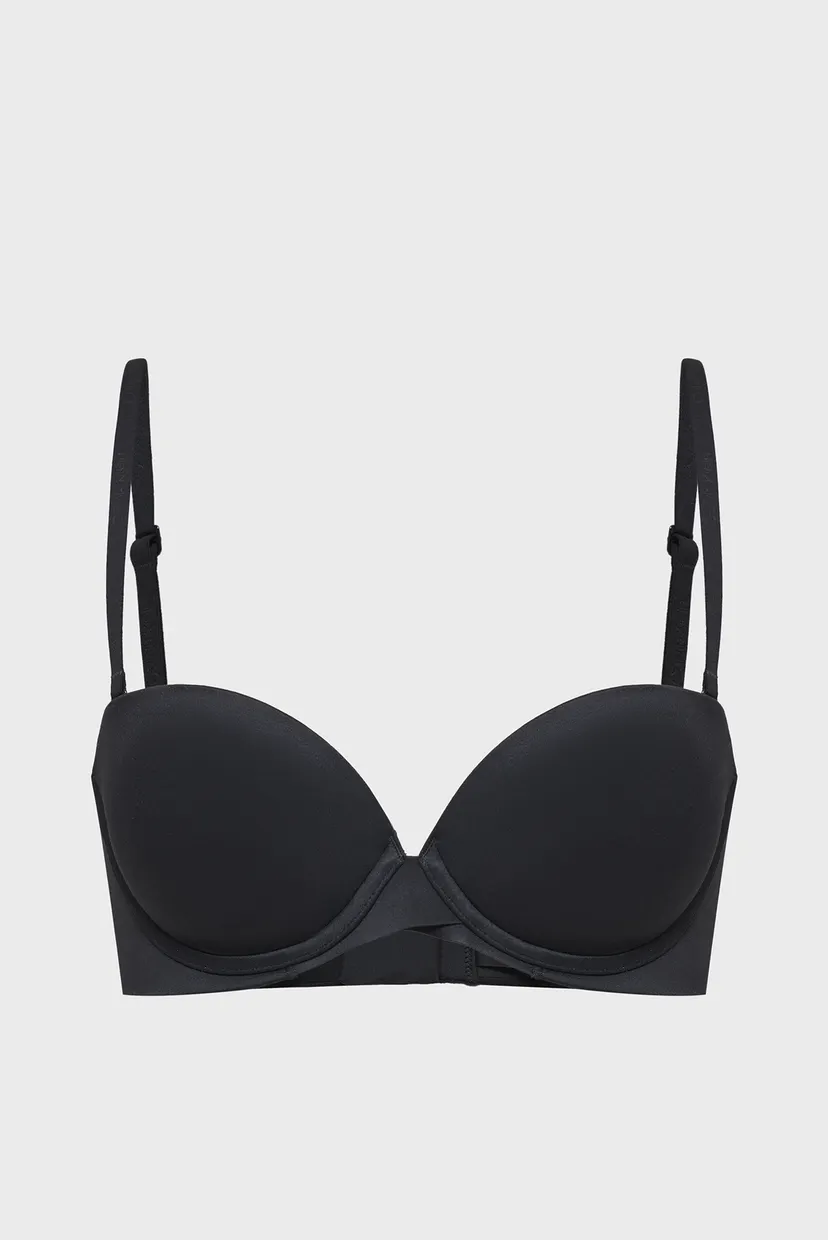 Женский черный бюстгальтер STRAPLESS 7