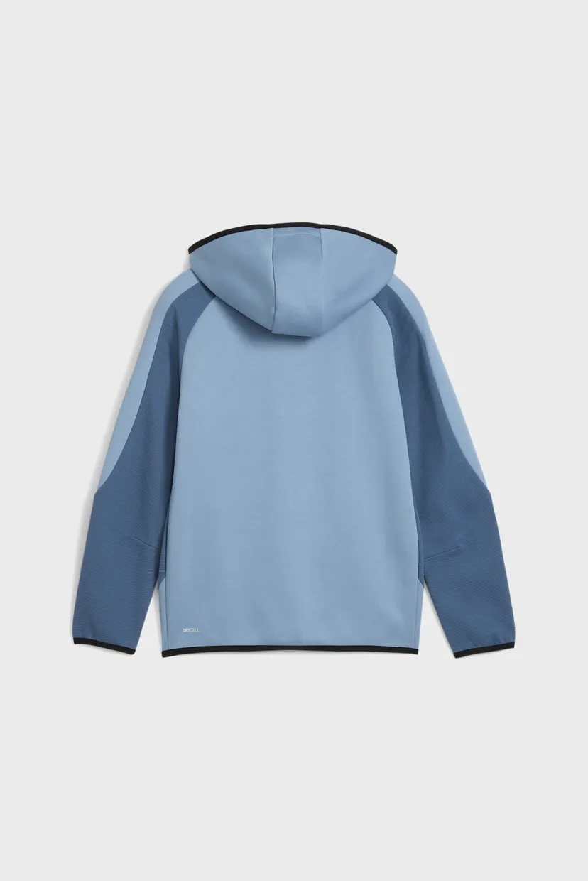 Дитяче блакитне худі Evostripe Full-Zip Hoodie Youth 5