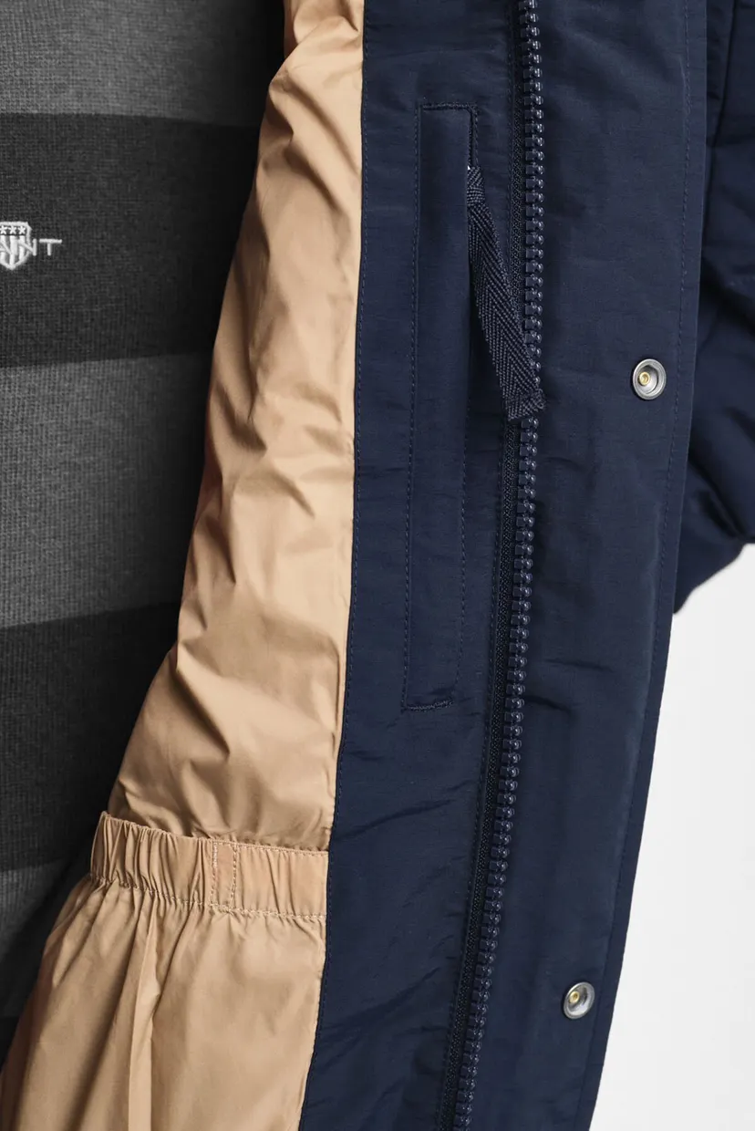 Чоловічий темно-синій пуховик HEAVY DOWN JACKET 6