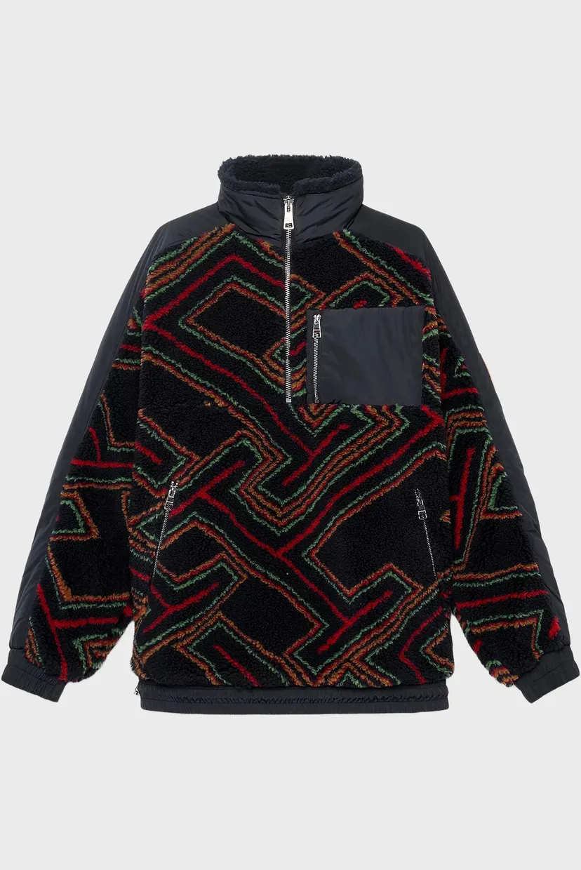Темно-синій анорак з візерунком Tommy x Pendleton (унісекс) 9