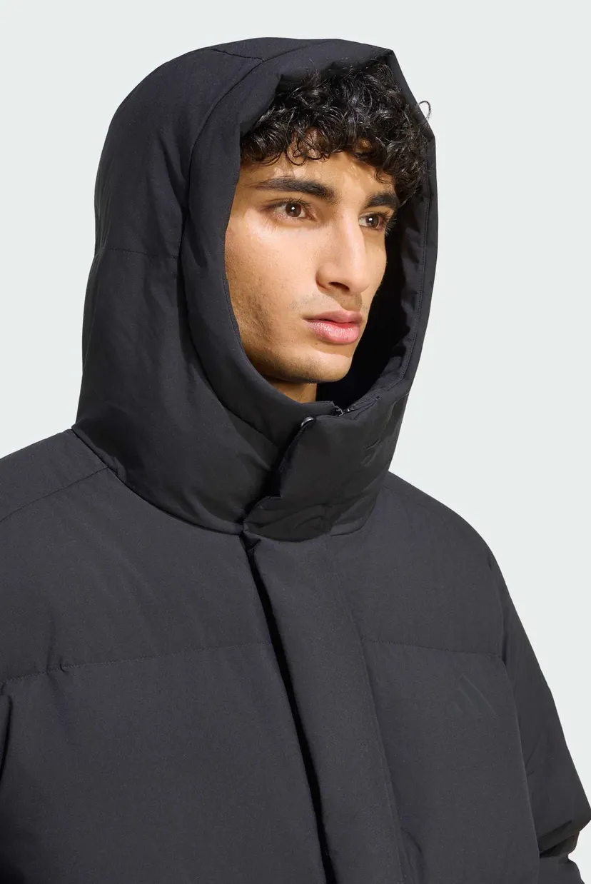 Чоловічий чорний пуховик HELIONIC DOWN PUFFER HOODED 5
