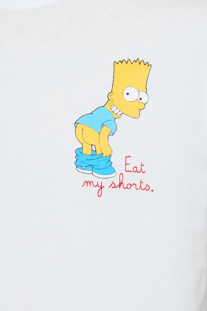 Чоловіча біла футболка Saint Barth x The Simpsons 3