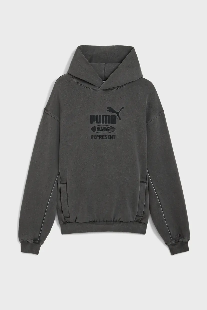 Мужское темно-серое худи PUMA x REPRESENT Hoodie Men 6