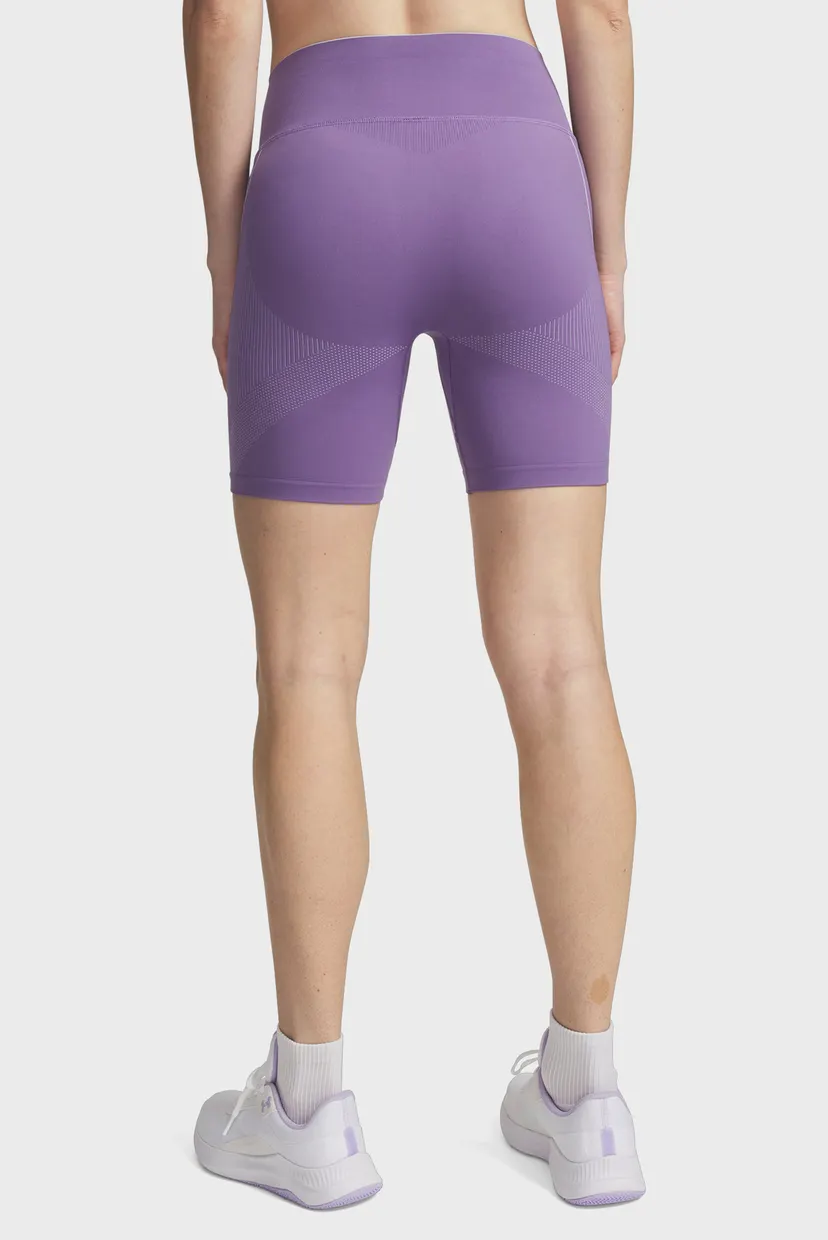 Жіночі бузкові велосипедки UA Vanish Seamless Short-PPL 3