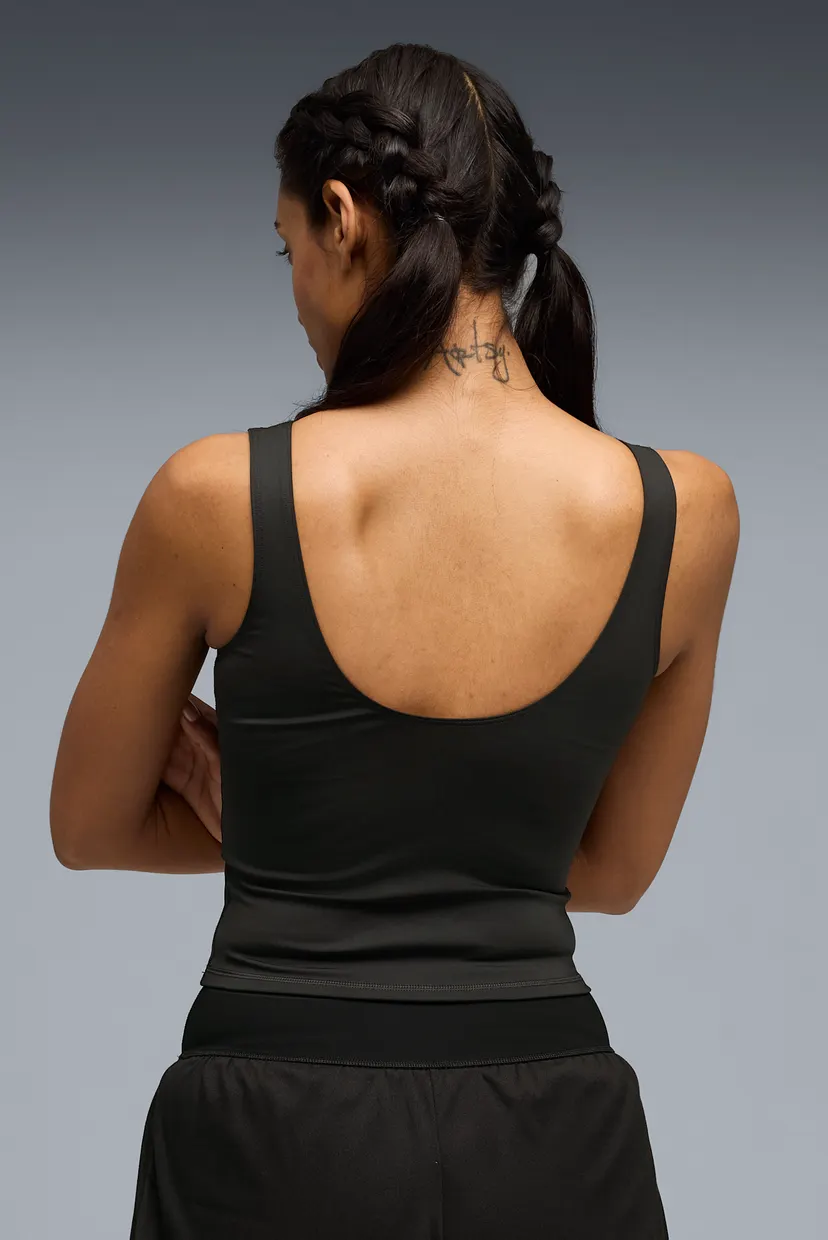 Жіноча чорна майка PUMA SHAPE Training Tank Women 3