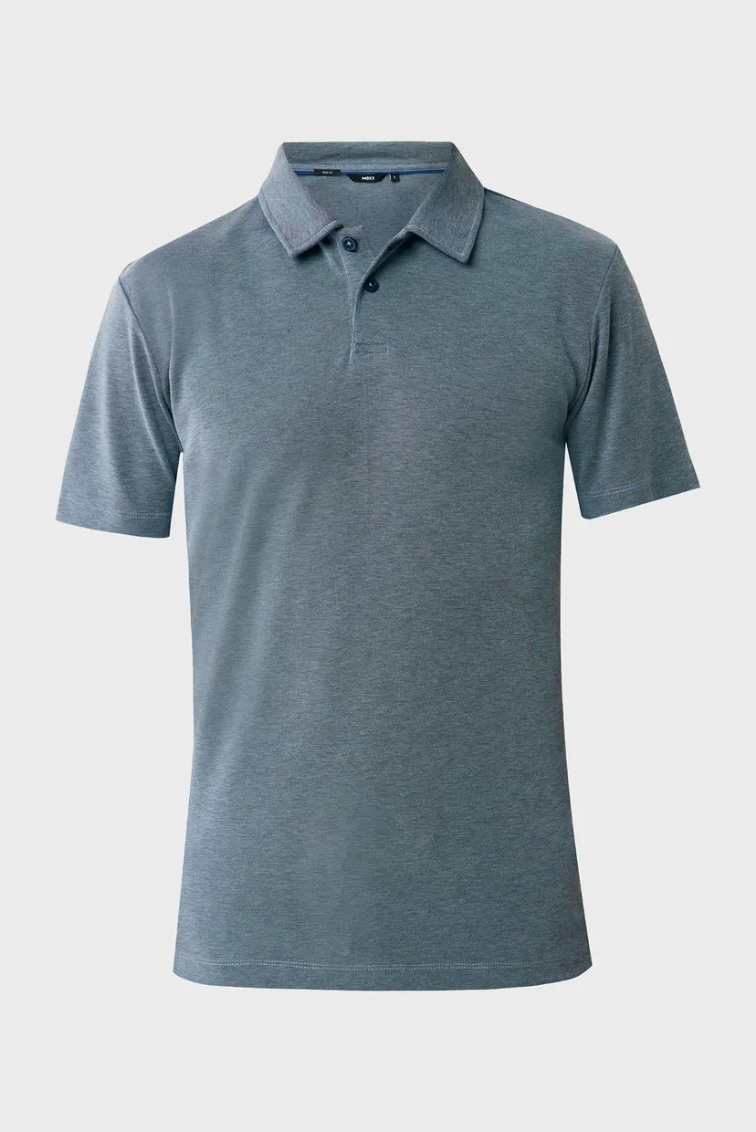 Чоловіче м'ятне поло Melee modal polo slim fit 5