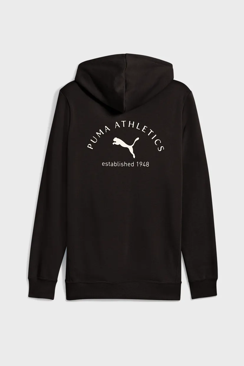 Чоловіче чорне худі PUMA Class Graphic Hoodie Men 5