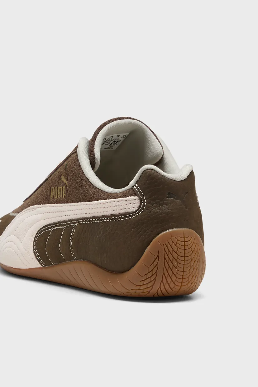Женские коричневые замшевые кроссовки Speedcat Wine Club Sneakers Women 5