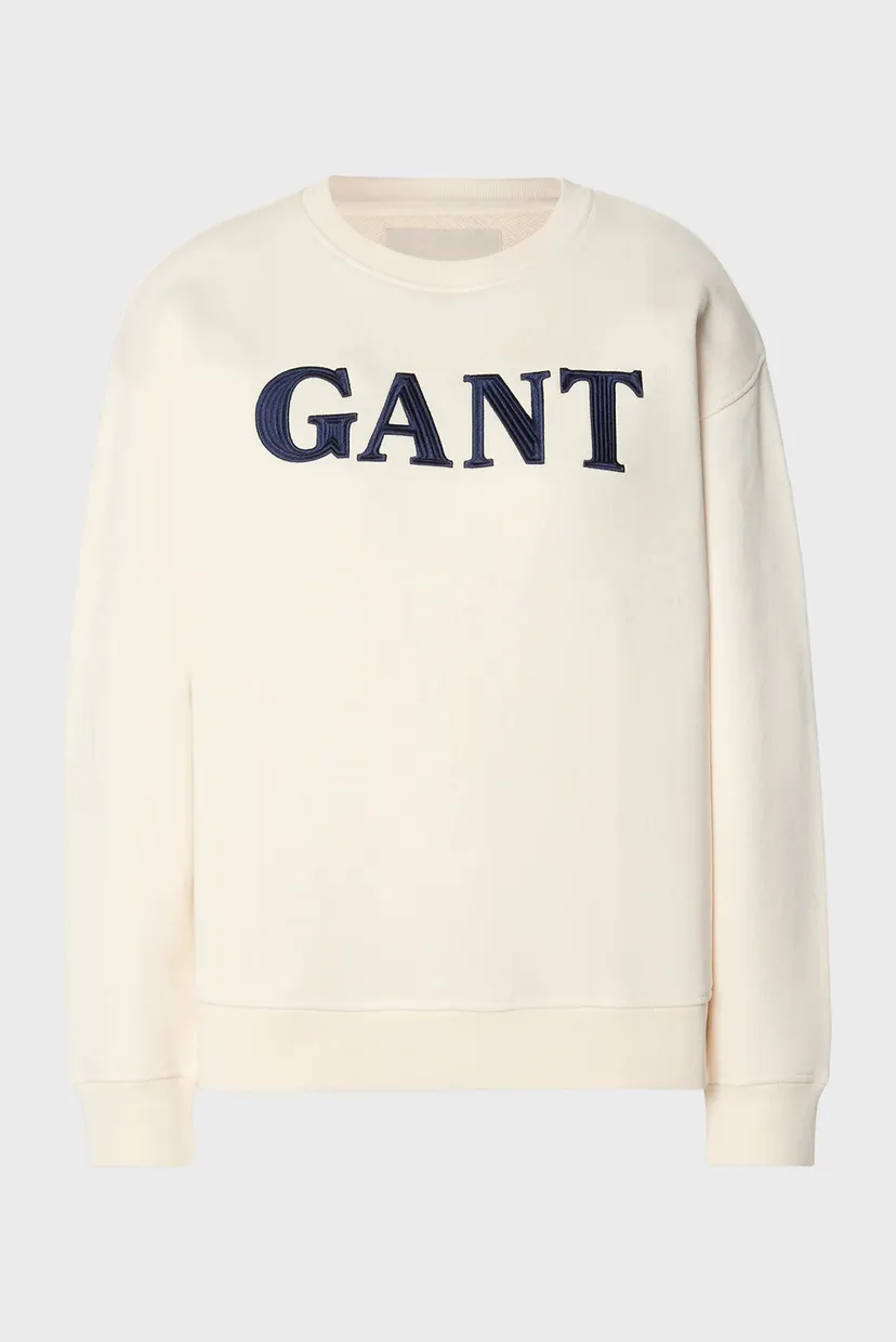 Женский белый свитшот GRAPHIC C-NECK 5