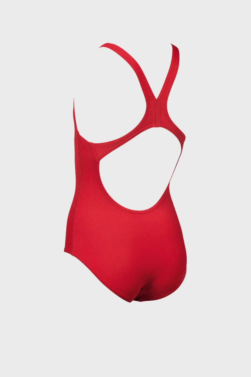 Детский красный купальник SOLID SWIM PRO 3