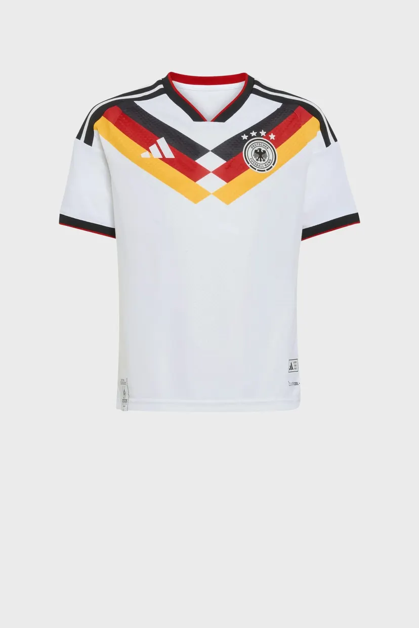 Детская белая футболка Germany 26 Home Replica Kids 6