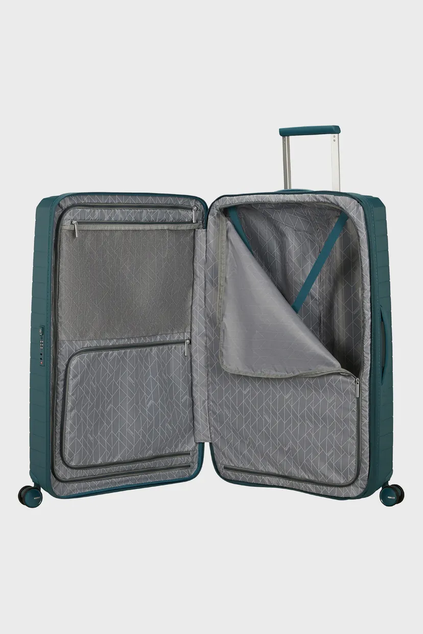 Бирюзовый чемодан 78 см FASTFORWARD 5