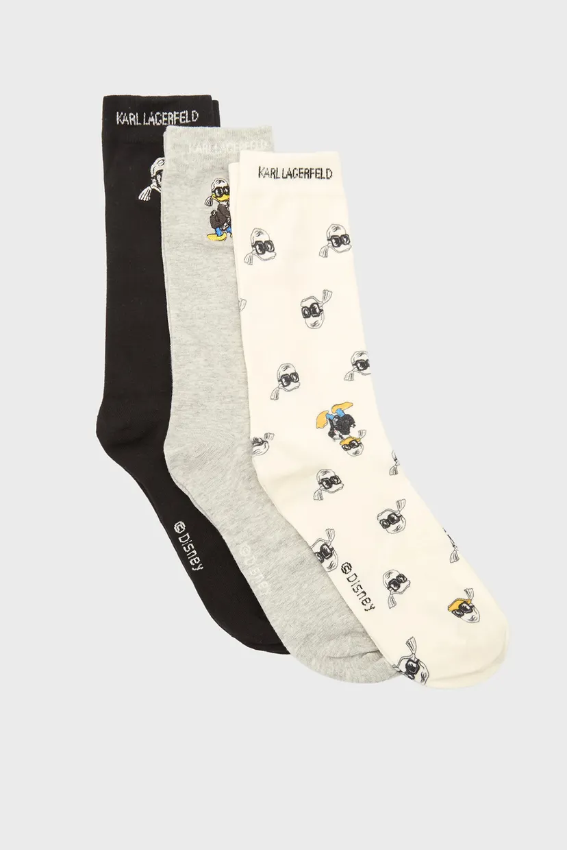 Женские носки (3 пары) Karl x Disney 3