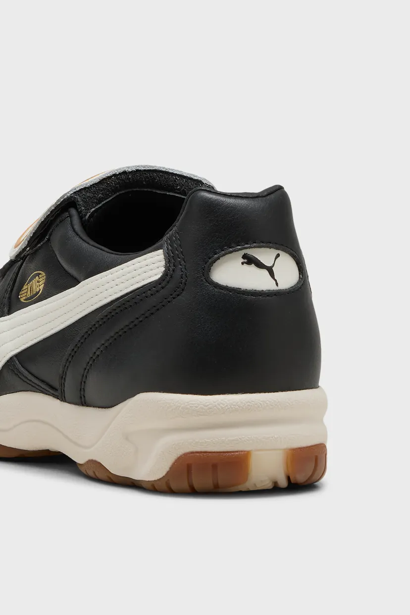 Черные кожаные кроссовки King Indoor Sneakers Unisex 6