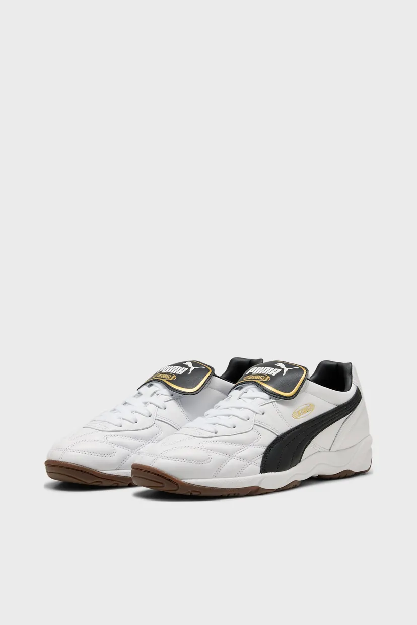 Белые кожаные кроссовки King Indoor Sneakers Unisex 3