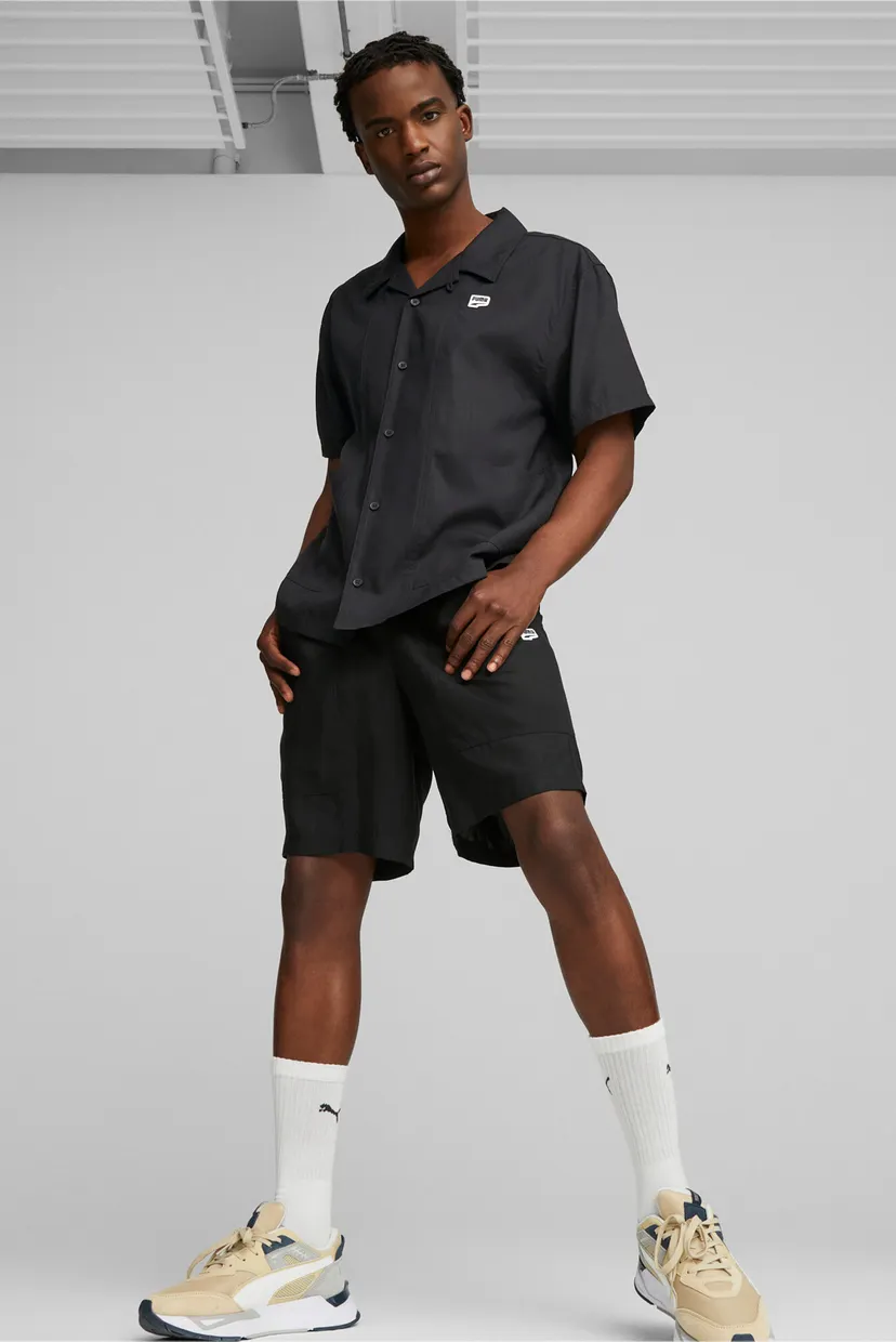 Мужская черная рубашка Downtown Shirt Men PUMA 538255 — MD-Fashion