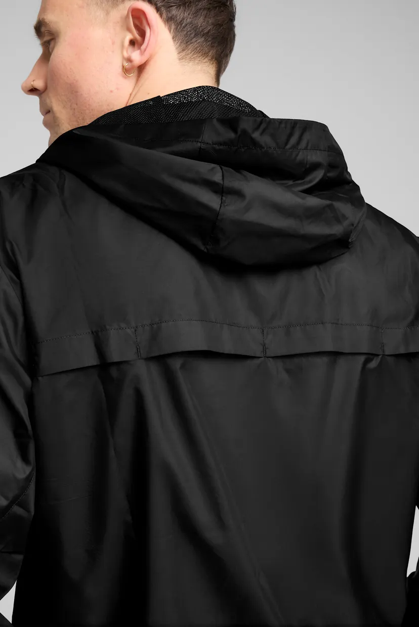 Чоловіча чорна вітровка Essentials Regular Windbreaker Men 5