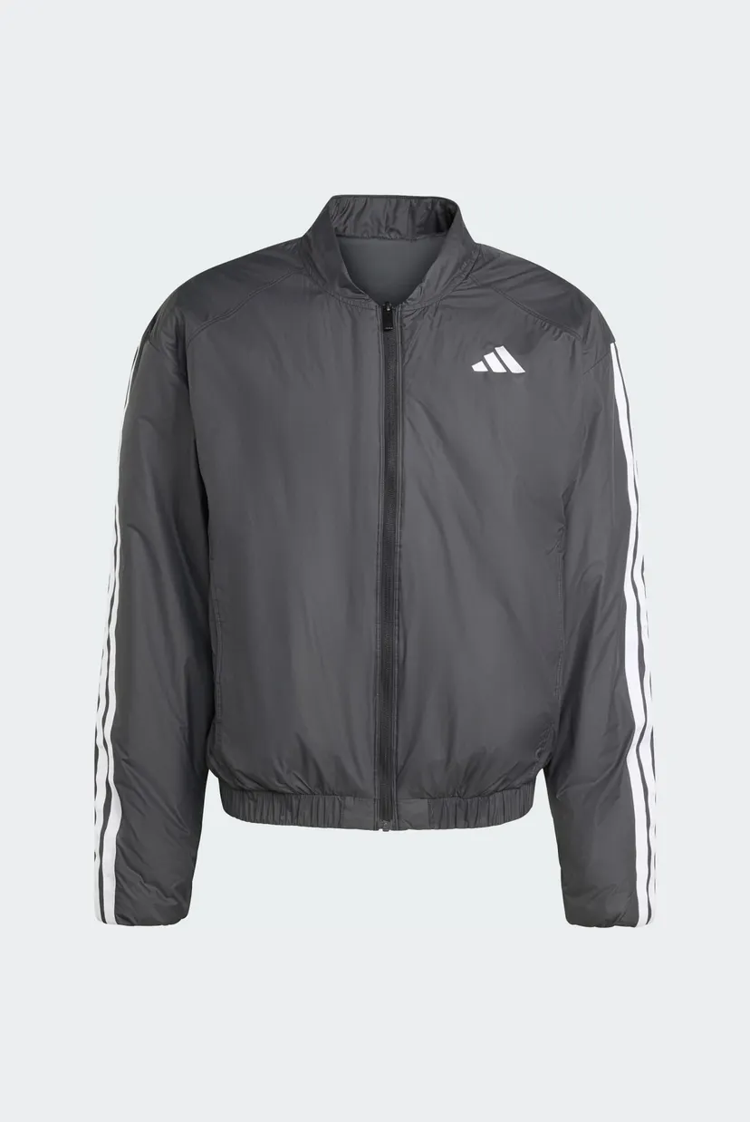 Мужской темно-серый бомбер Essentials CLIMAWARM 3-Stripes Insulated 6
