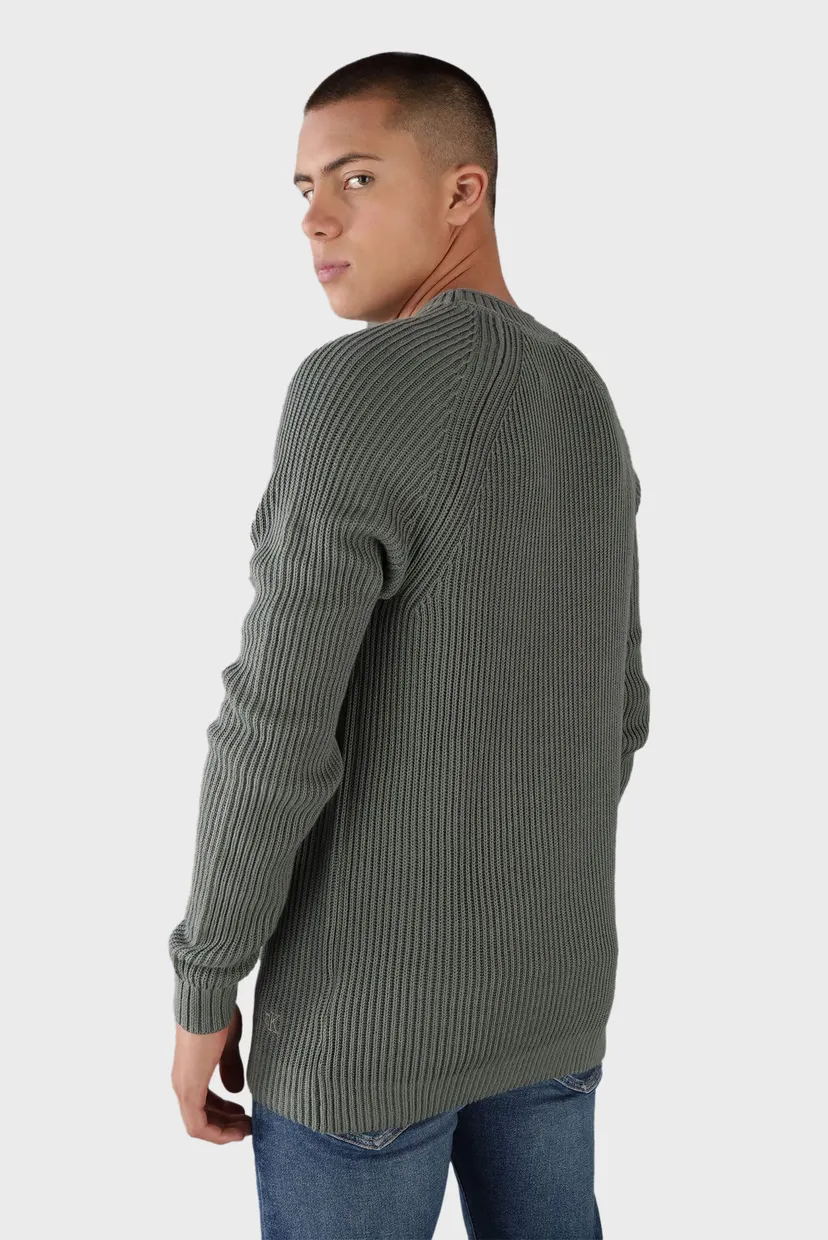Чоловічий сірий джемпер SOFT UTILITY RAGLAN 3