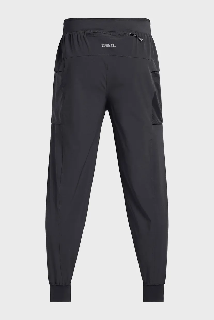 Мужские темно-серые спортивные брюки UA TRAIL RUN PANTS 8