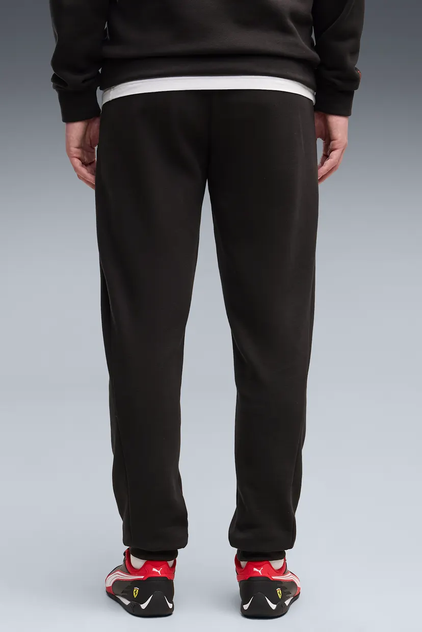 Мужские черные спортивные брюки Ferrari PUMATECH Relaxed Pants Men 3