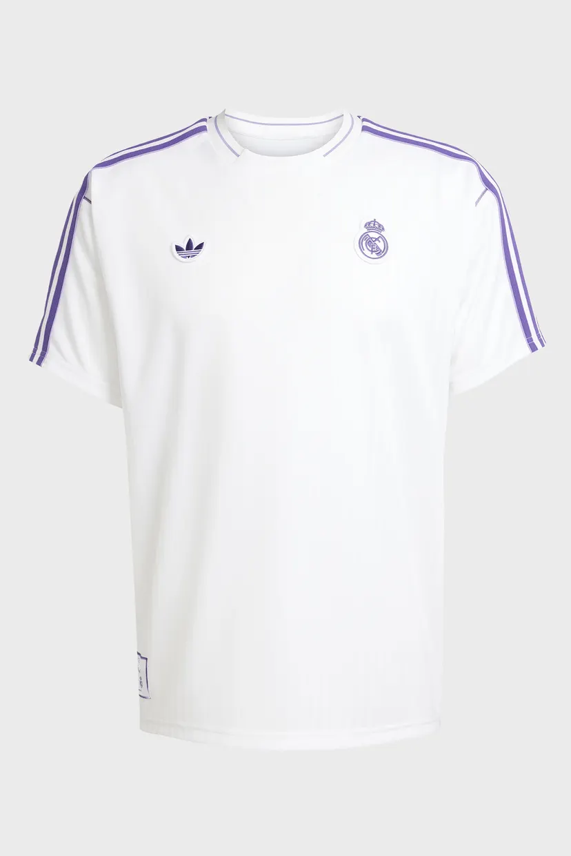 Белая футболка Real Madrid Terrace Icons (унисекс) 7