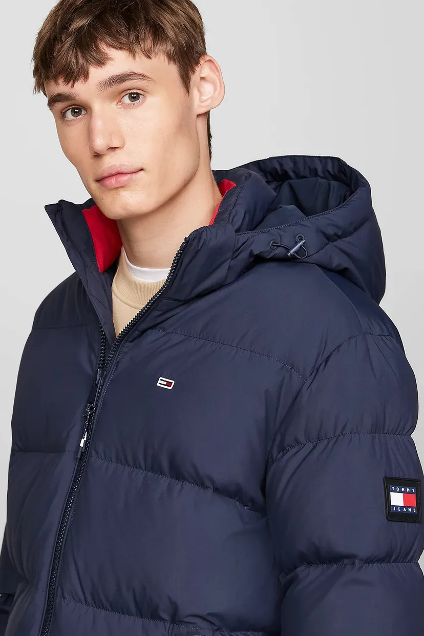Мужской темно-синий пуховик TJM ESSENTIAL DOWN PARKA 5